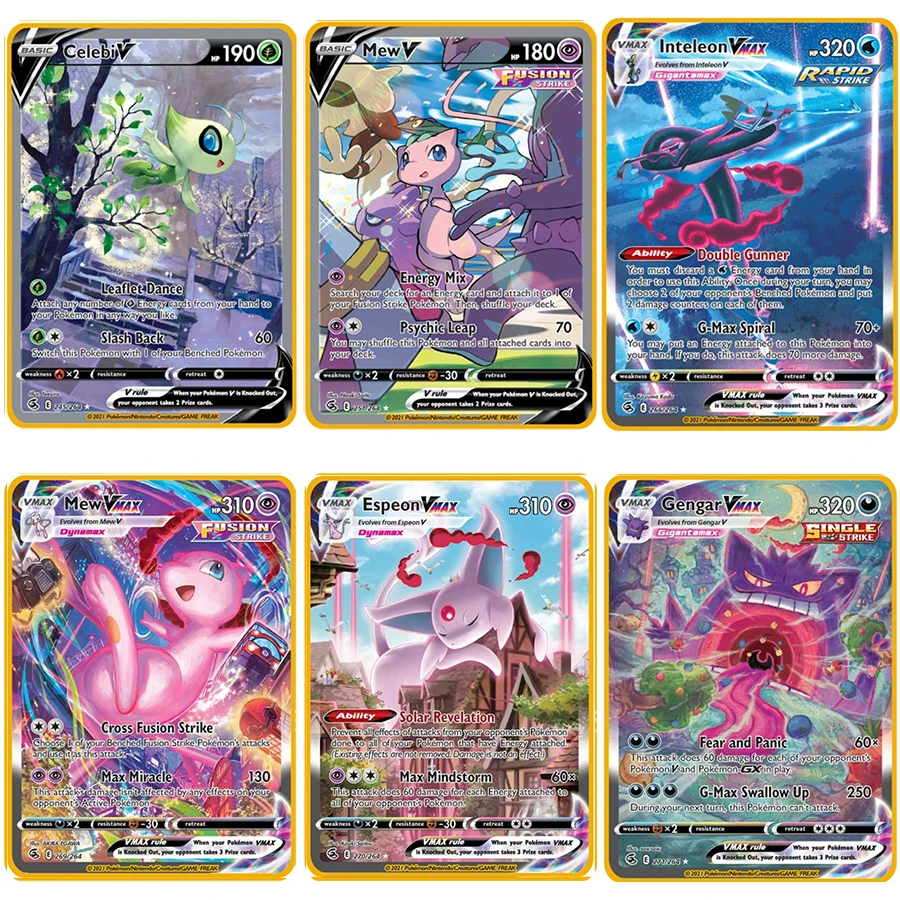 Anime Pikachu Metal Card Pokemon Cards Eevee Charizard Evolution Battle Games Collection Playing Cards Christmas  Kids Toys Gift