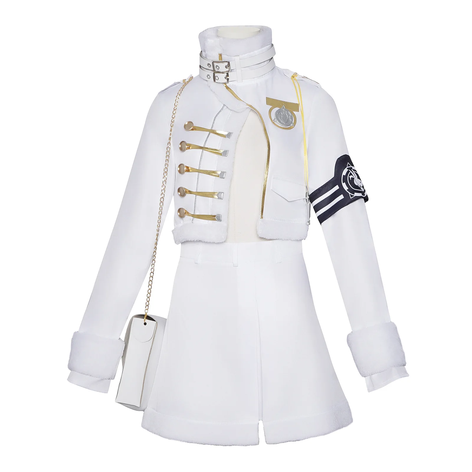 Фото Костюм для косплея ROLECOS NIKKE Goddess of Victory Fortune Express Blanc, белый женский сексуальный костюм для косплея, костюм для Хэллоуина и карнавала №2