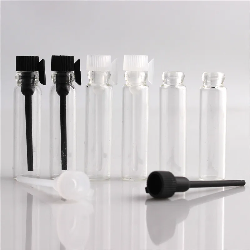 

20PCS 1ml 2ml 3ml Perfume Sample Mini Bottle Empty Glass Vials Dropper Container Laboratory Liquid Fragrance Trial Test Tube