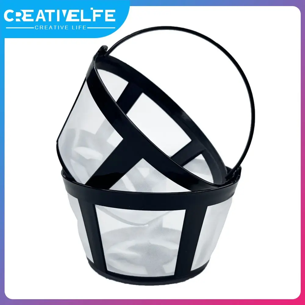 

Style Basket Coffeeware Spoon Strainer Reusable Nylon Coffee Filter Basket Cup Permanent High Temperature Resistant Filter Solid