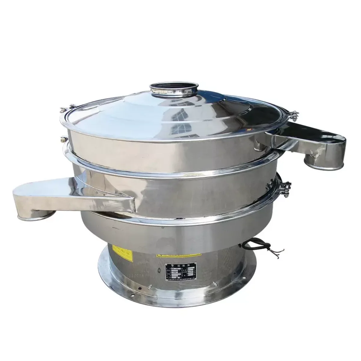 

Factory price direct homemade high frequency wheat flour vibrating screen sieve machine