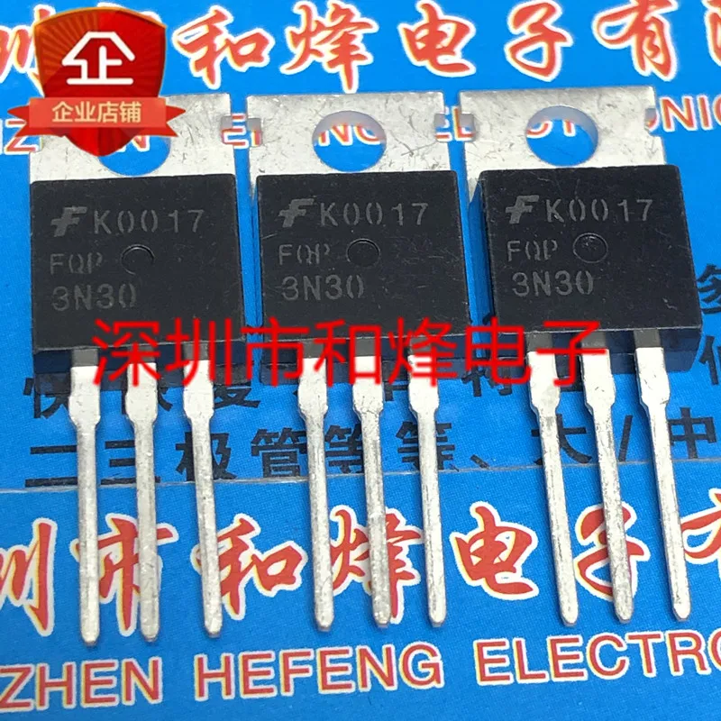 

5 шт.-10 шт. FQP3N30 TO-220 3.2A 300V Новый и оригинальный на складе