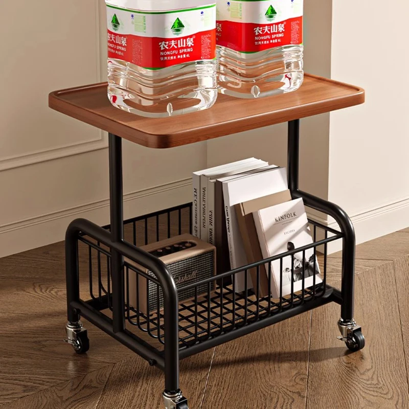 Подвижный диван-стол для гостиной сидячий современный металлический кофейный