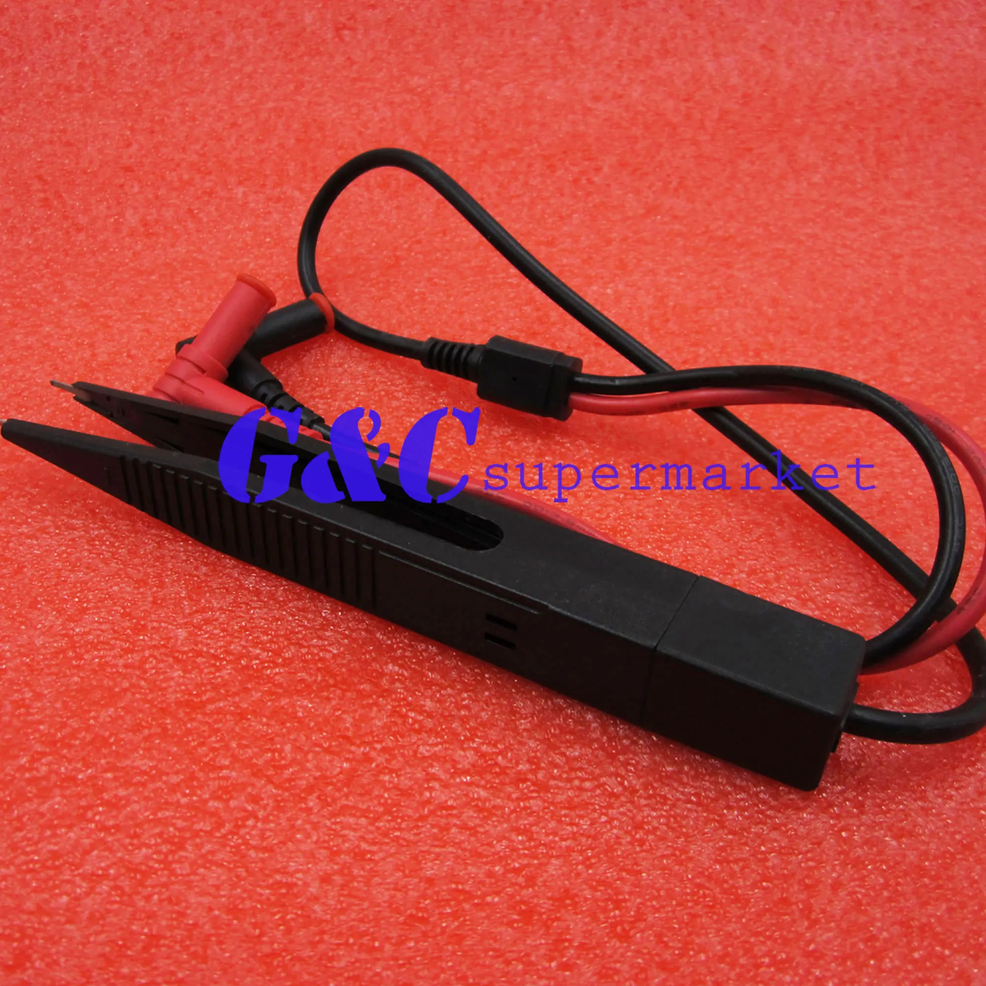 

SMD Inductor Test Clip Probe Tweezers for Resistor Multimeter Capacitor