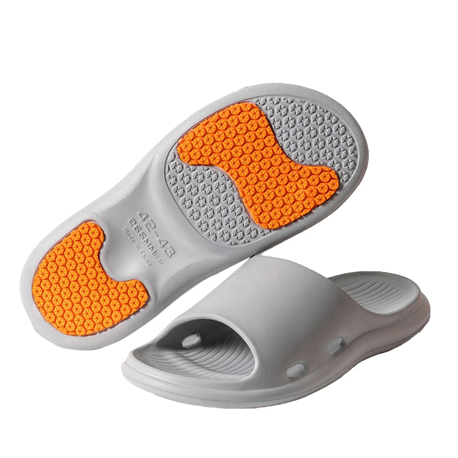 

EVA Flat Comfort Slides Home Soft Bottom Casual Outerwear Slippers for Daily Indoor Walking