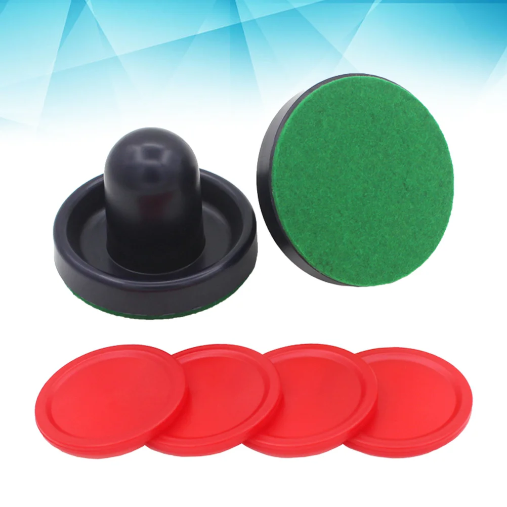 

76MM Air Hockey Pushers Pucks Replacement for Game Tables Goalies Header Kit Air Hockey Equipment Accessories (Dark Blue)