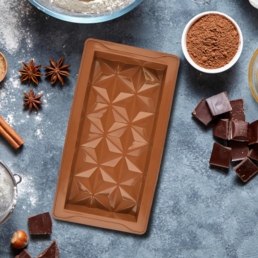 3/2/1 шт. глубокие формы для шоколадных батончиков силиконовая прямоугольная форма