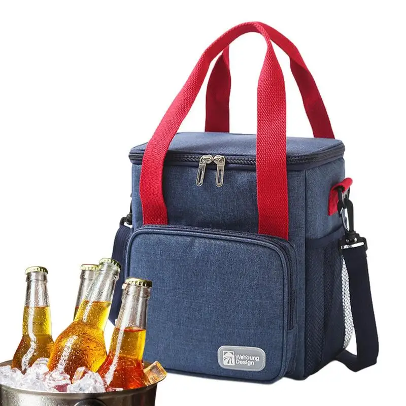 

Insulated Lunch Bag Insulated Lunch Cooler Bag High Capacity Waterproof Portable Thermal Cooler Sack Food Handbags Case For