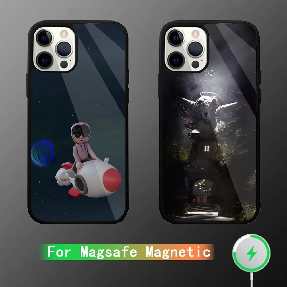 Чехол для телефона Singer J-Junior H Sad Boyz iPhone 15 14 13 12 11 Plus Pro Max Mini Magsafe с магнитной