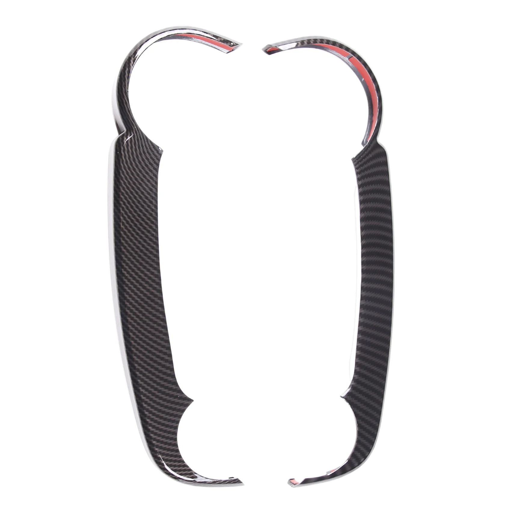 

Car Carbon Fiber ABS Navigation Side Decorative Strip Cover Fit for 2007-2021