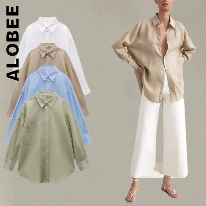 

Alobee Shirt Fashion Women Sexy Slim Long Sleeve Top Christmas New Elegant Friends Loose Tops Women Vintage Basic Female