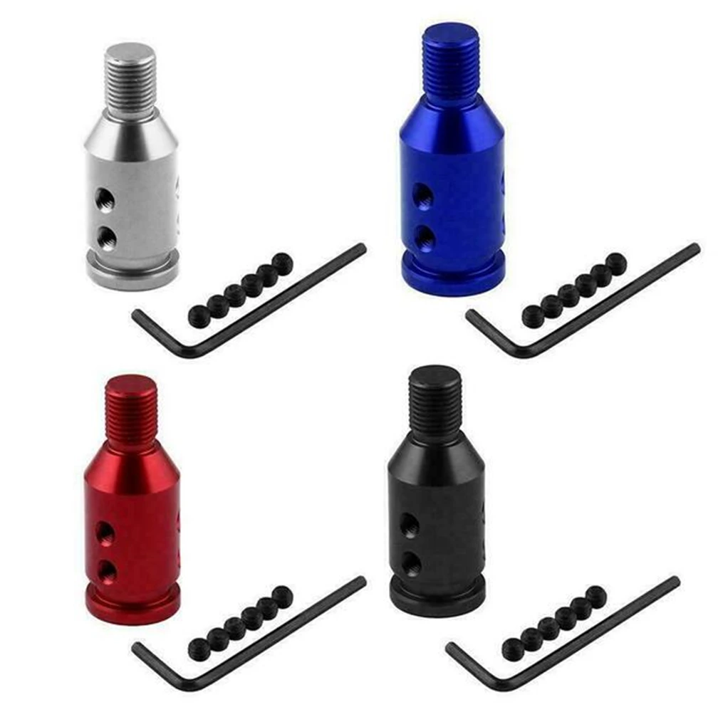 

Универсальный серебристый адаптер для ручки переключения передач, переходник для автомобильных резьбовых переключателей передач, подходит для Honda, Toyota, Nissan, Mitsubishi, Ford