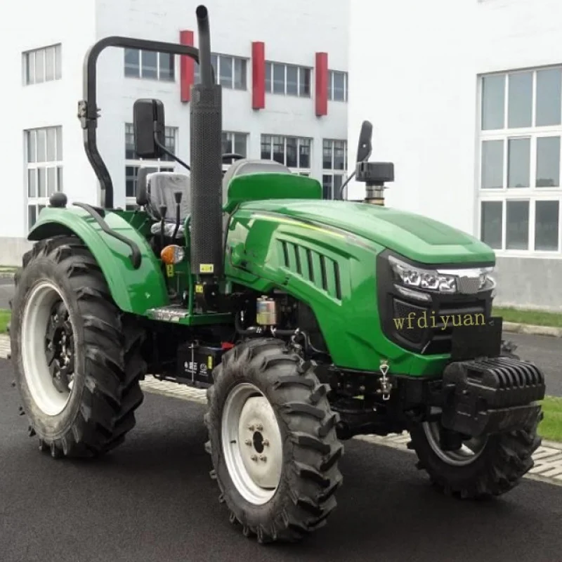Производство Китай: 4x4 70hp Солнцезащитный трактор сельскохозяйственные тракторы