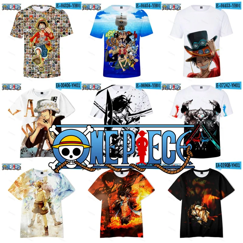 

One Piece T-shirt Summer Nami Outerwear Tops Tees Trafalgar Law Oversized Cosplay Thin Trafalgar Law Tops