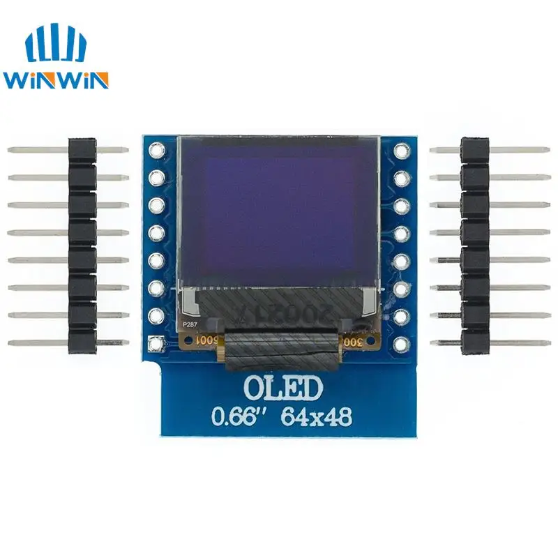 ЖК-дисплей для WEMOS D1 MINI ESP32 64X48 IIC I2C