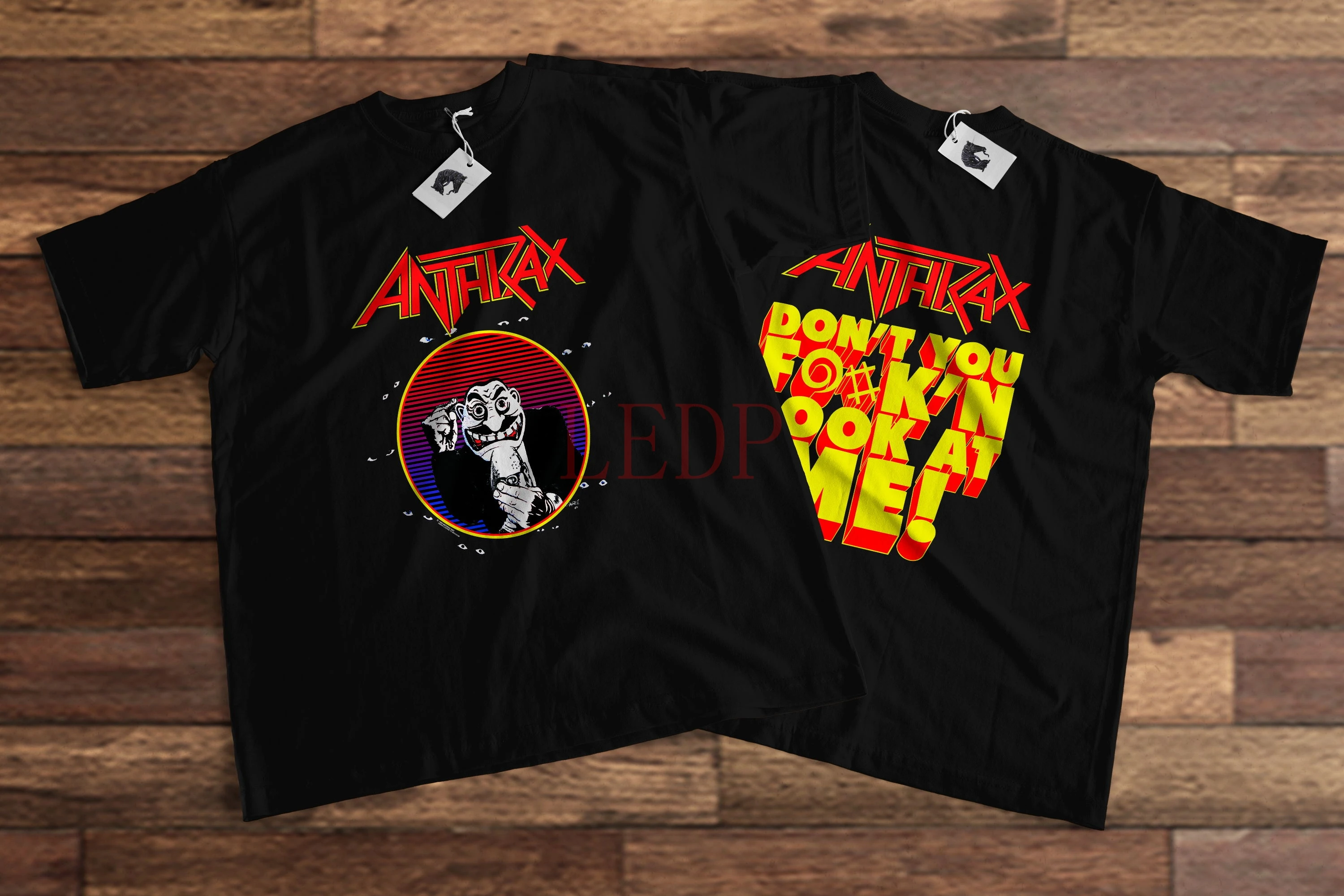 

Anthrax Shirt Vintage tshirt 1989 Dont Look At Me