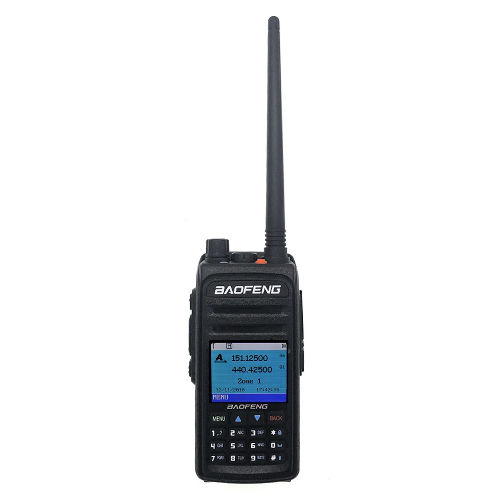 New launch Baofeng DM-1702 DMR Digital & Analog Radio Tier 1+2 Dual Time Slot Dual band 136-174&400-470MHz Walkie Talkie