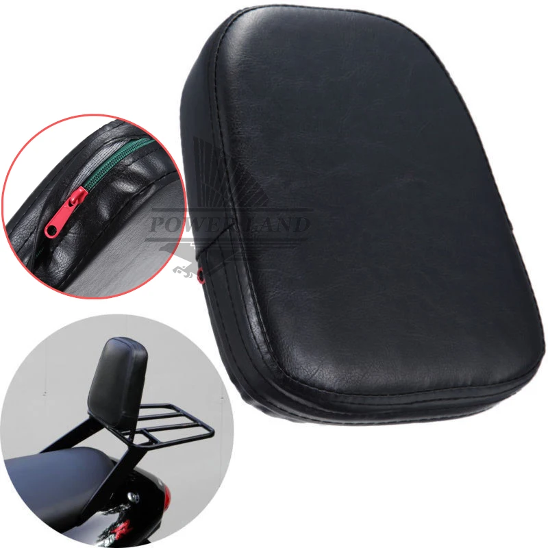 

Заднее сиденье для мотоцикла из ПУ кожи, для Harley Chopper /Touring, для Honda, для Suzuki, аксессуары