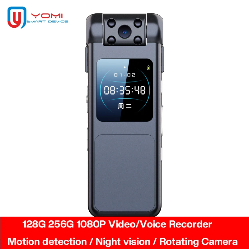 

Мини-камера V18 мощная магнитная 1080P HD с датчиком движения, длительная запись, Голосовая активация, аудио рекордер, цифровой диктофон