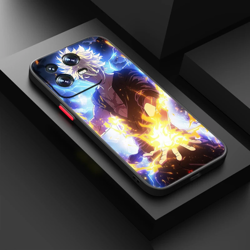 Прозрачный ультраматовый чехол для телефона L-уффис Gojo Satoru Cool For Xiaomi Mi 13 12T 12S 12X 11T 11X