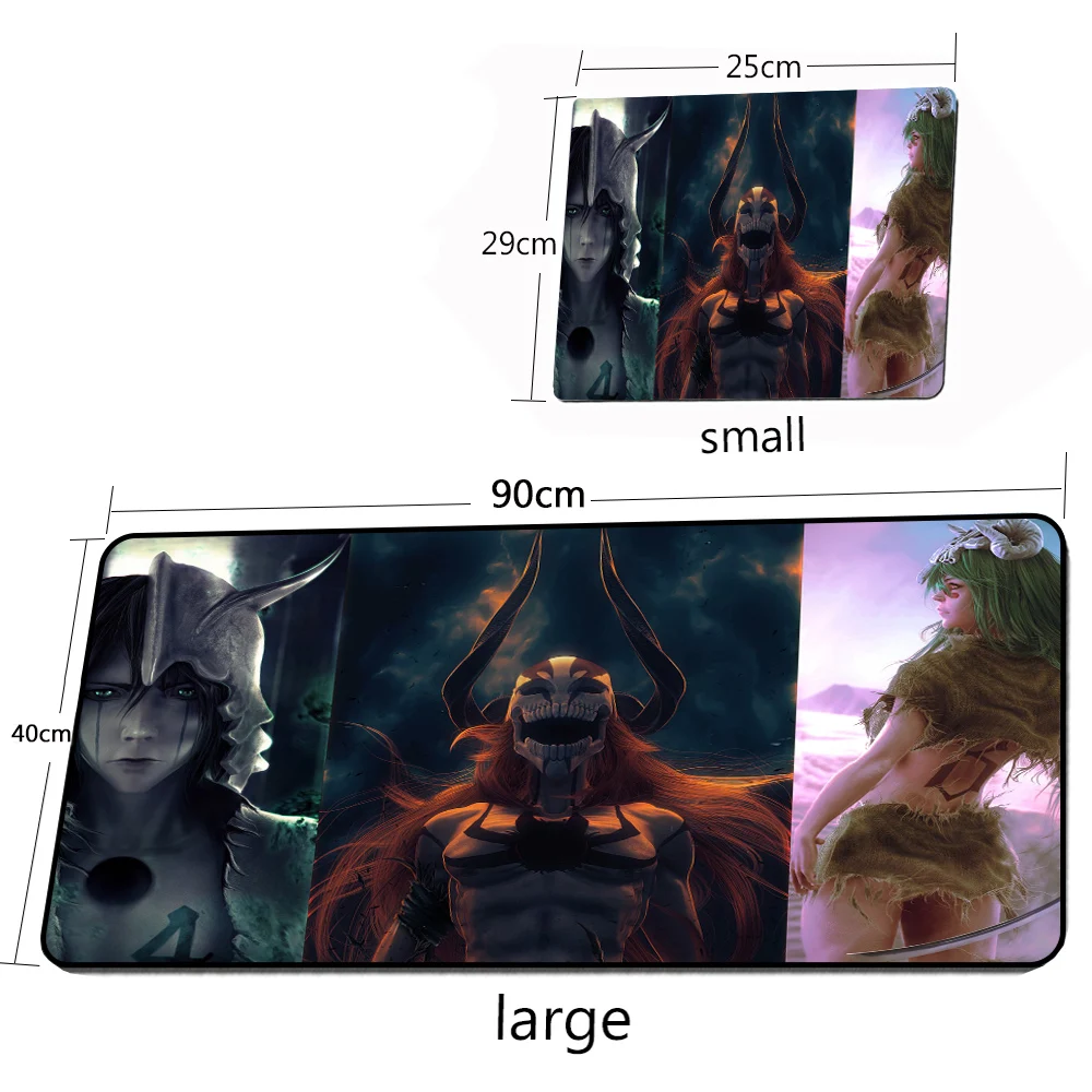 

Bleach Anime Mouse Pad Gaming Mousepad Pad Large Mousepad Computer Gamer XXL Mause Carpet PC Desk Mat Keyboard Pad Desk Mat