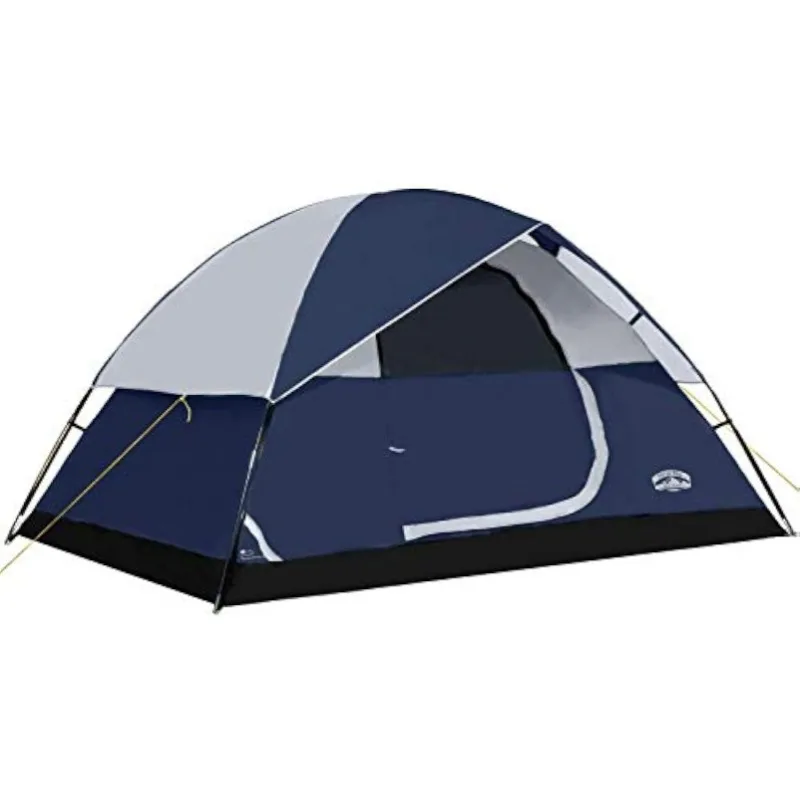 

Pacific Pass 2/4/6 Person Family Dome Tent with Removable Rain Fly, Easy Setup for Camp Outdoor