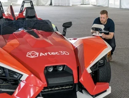 Для беспроводного и интеллектуального сбора данных с 3D лазерными сканерами Artec-Leo