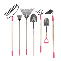 garden tools set for women shovel forged hoe bow rake