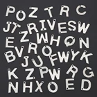 50 шт.лот стальные подвески в виде букв, смешанные Подвески из искусственного алфавита для изготовления ювелирных изделий сделай сам, ожерелье, чокер, браслет, Аксессуары для рукоделия