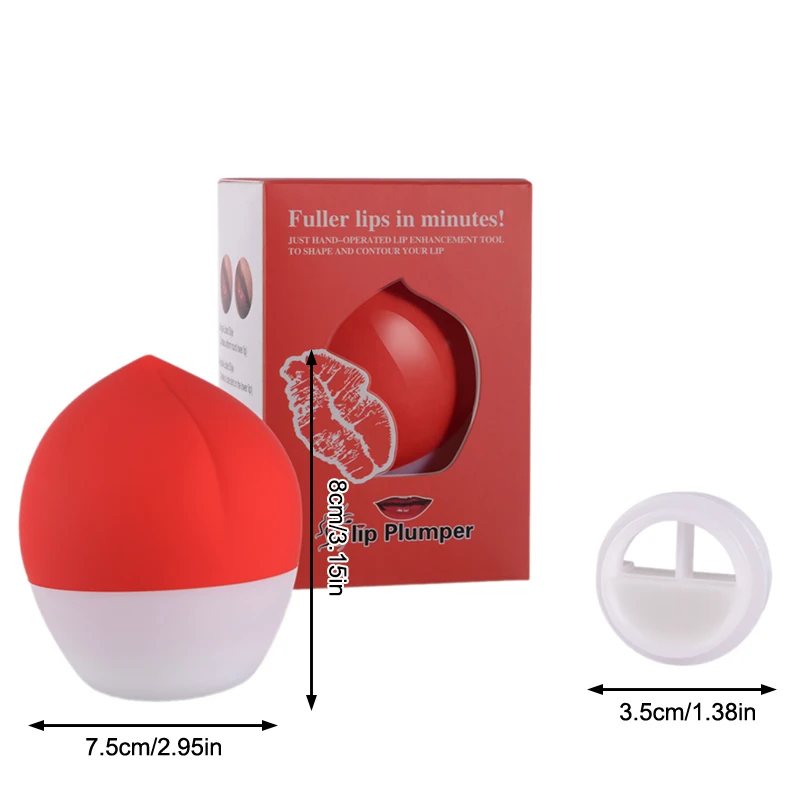 НОВЫЙ силиконовый пухлый приспособление для губ ручной пресс увеличения