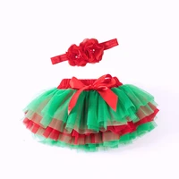 clothing 2piece set baby girl clothes summer princess party tutu mini skirts with skirt headband kids birthday ball gown dresses