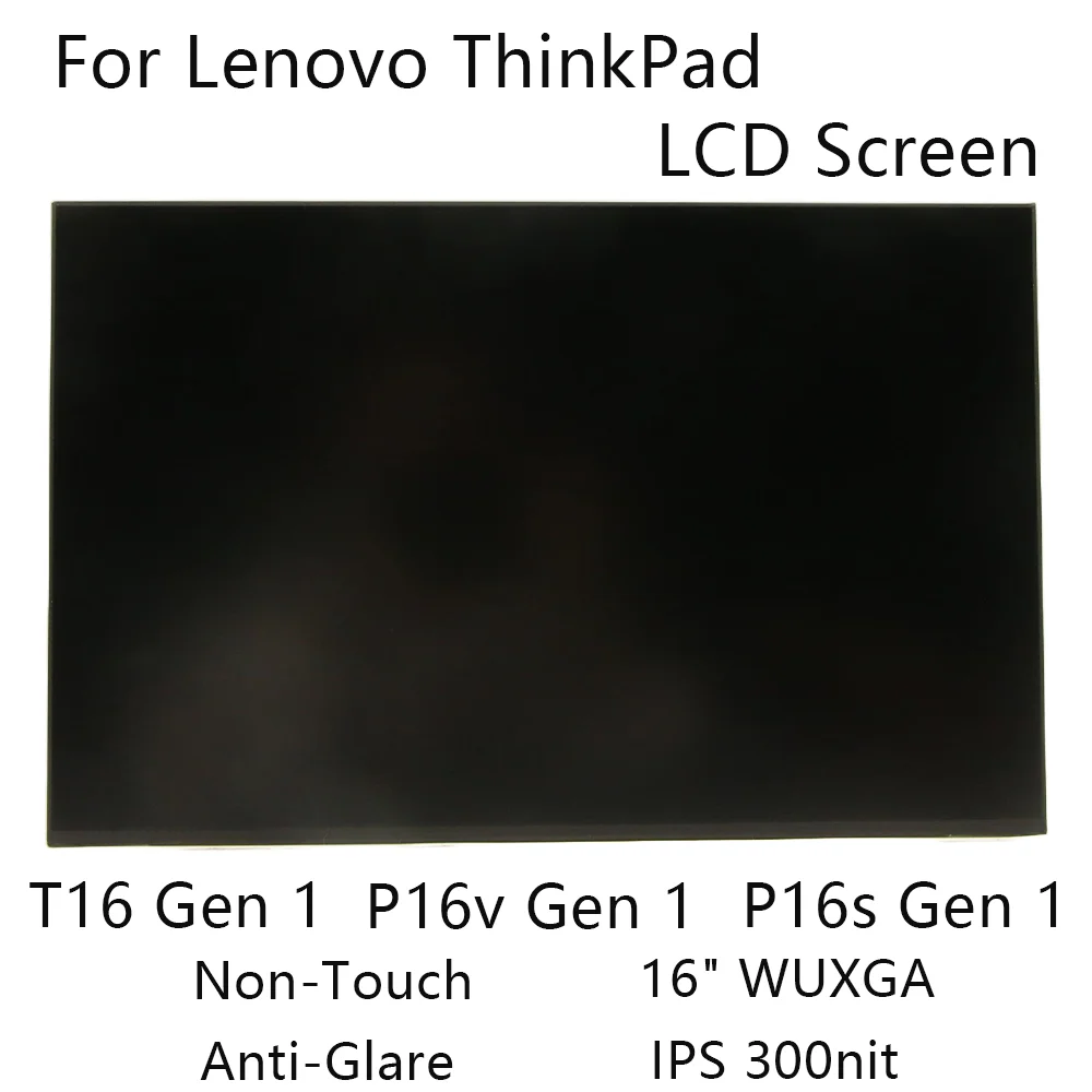 16 &quotWUXGA новый для Lenovo ThinkPad T16/P16s/P16v Gen 1 ЖК-экран ноутбука без сенсорного