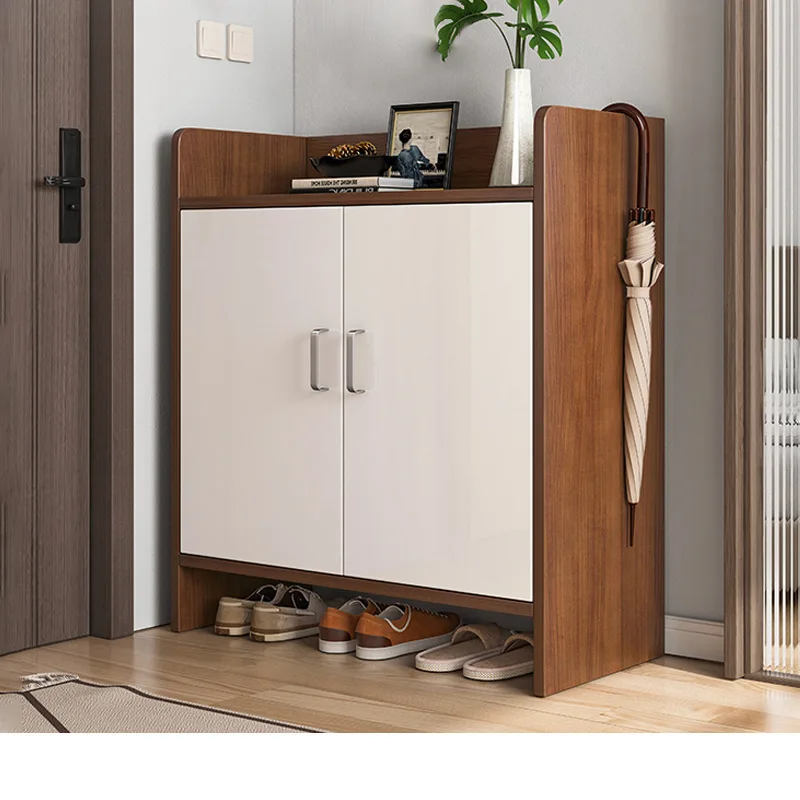 CH19 Простой шкаф для обуви домашнего входа коридора входной двери экономичная