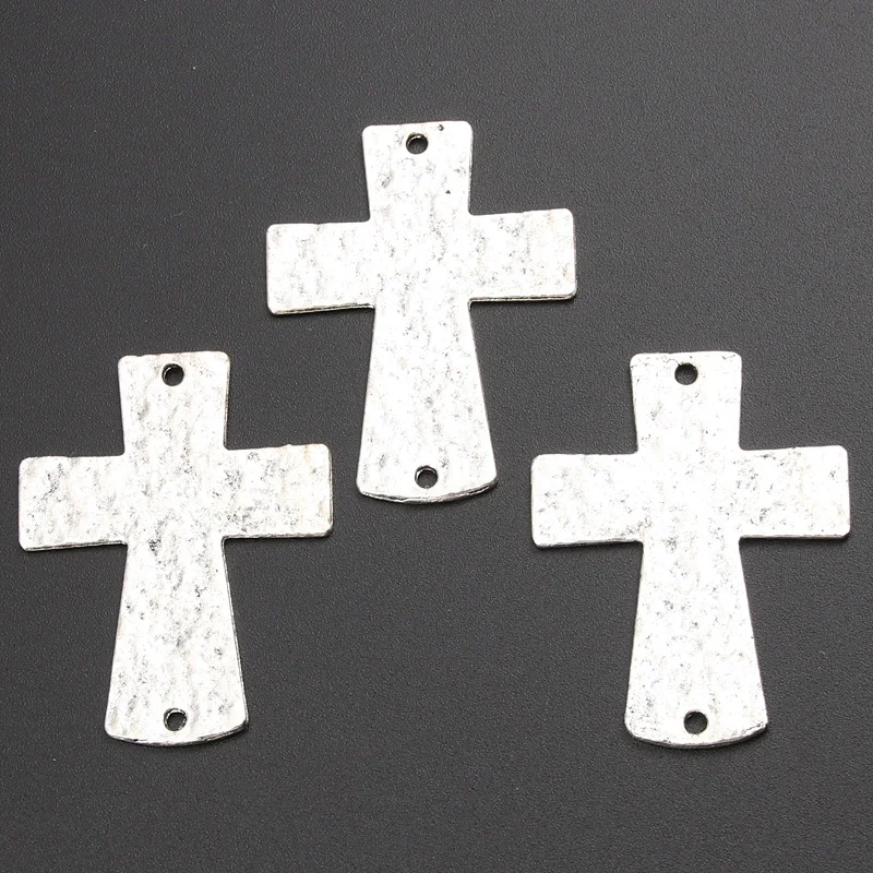 

20 шт., 2 цвета, крестообразный соединитель для ожерелья и браслета