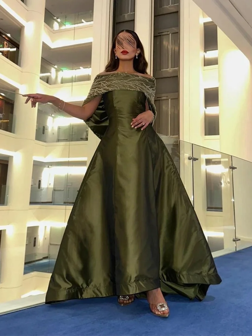 Платья для выпускного вечера Oisslec Ретро бальное платье с открытыми плечами