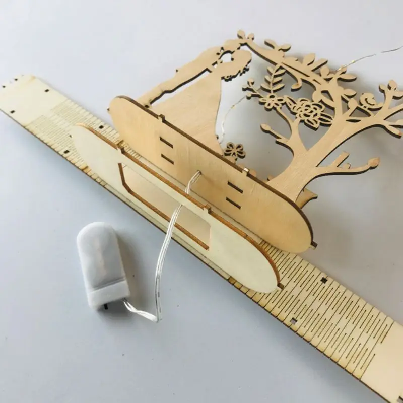 Свадебный деревянный декор Mr Mrs Love в форме сердца романтический кулон