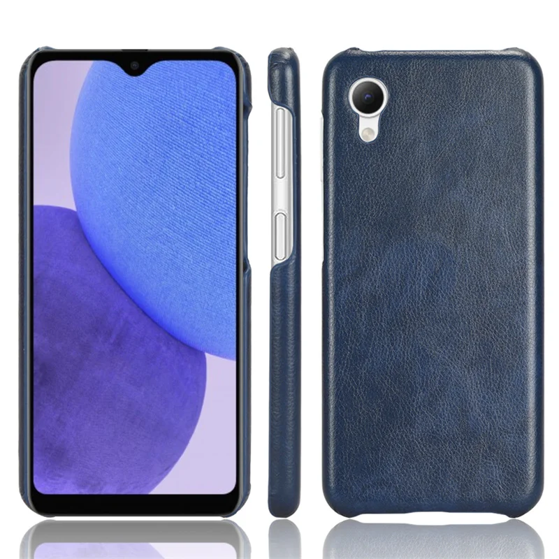

For Samsung Galaxy A23E 5G Case Retro PU Leather Litchi pattern Skin Hard Cover For Samsung Galaxy A23S Phone Case