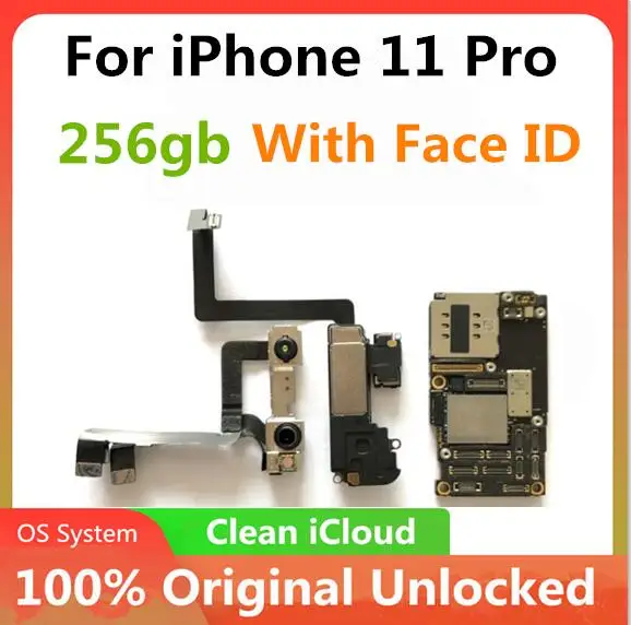 Заводская разблокированная материнская плата для iPhone 12 бесплатный iCloud 11 Pro Max