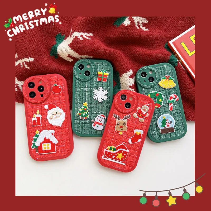 

Creative and Lovely Christmas Phone Case Cover for IPhone 14 Plus 11 12 13 14 Pro Max Shockproof Cases for IPhone 14 Case