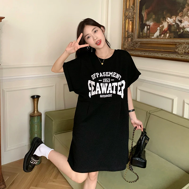 

Зеленая Футболка для беременных с нагрузкой для беременных 2022 женщин рубашка для девочек Новая одежда большого размера для мам