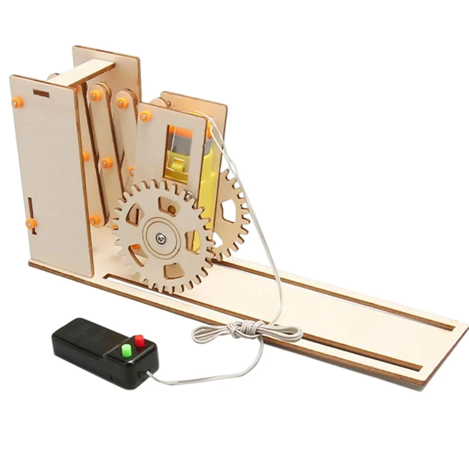

DIY Stem Project Retractable Gate Door Model for Students 3D Wooden Toys