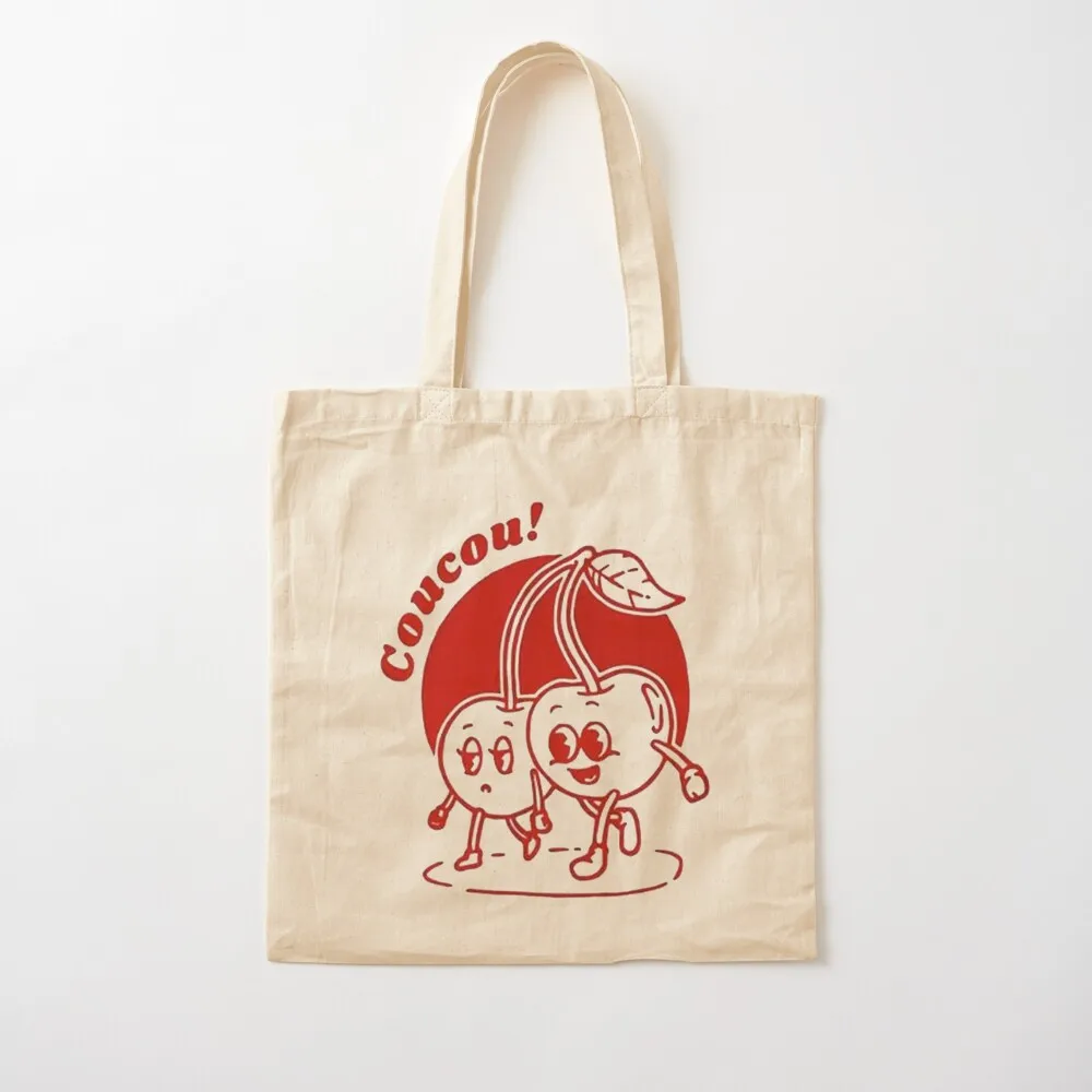 Холщовая Сумка-тоут Cherry Coucou сумка-тоут эко-сумка складная