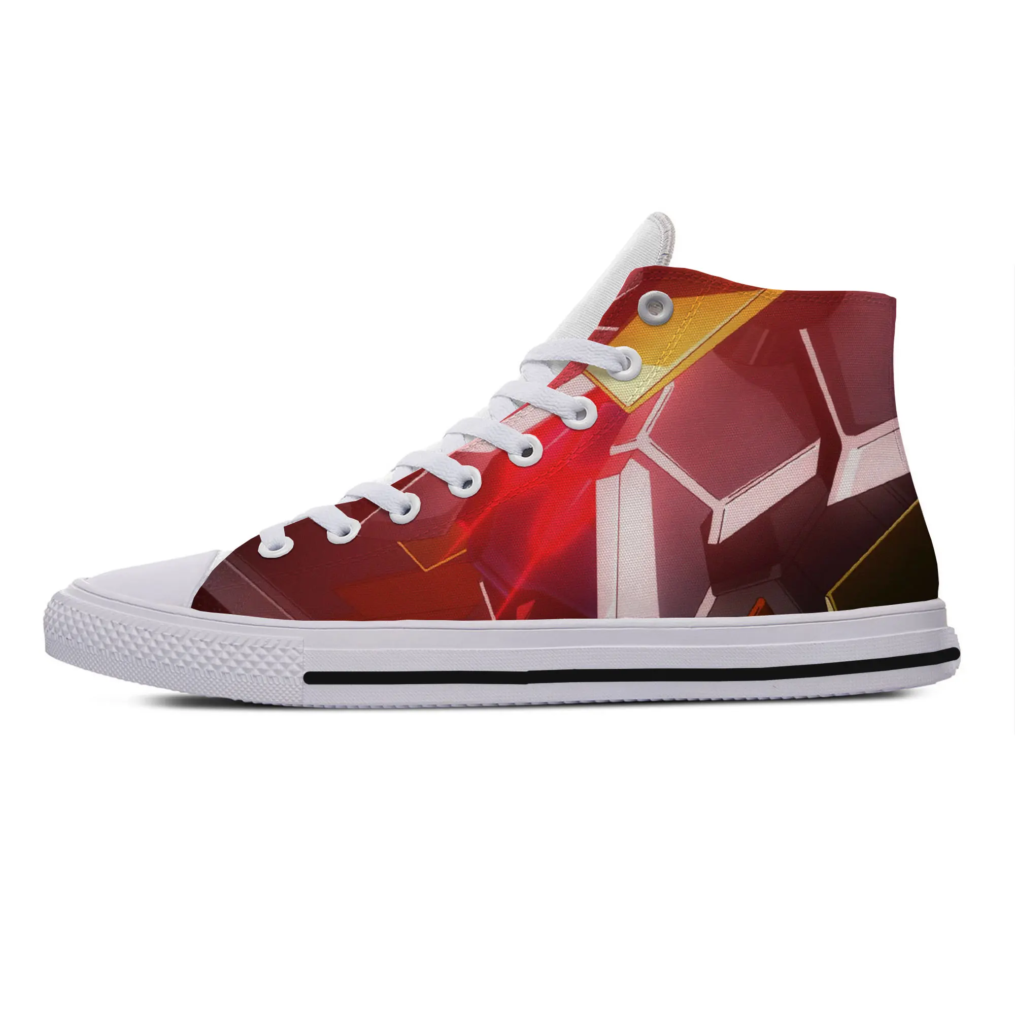 

GUNDAM men Canvas Flats Vulcanized Shoes fashion Korean shoes Soft Anime Casual Shoes Custom shoes man shoe sneakers for men