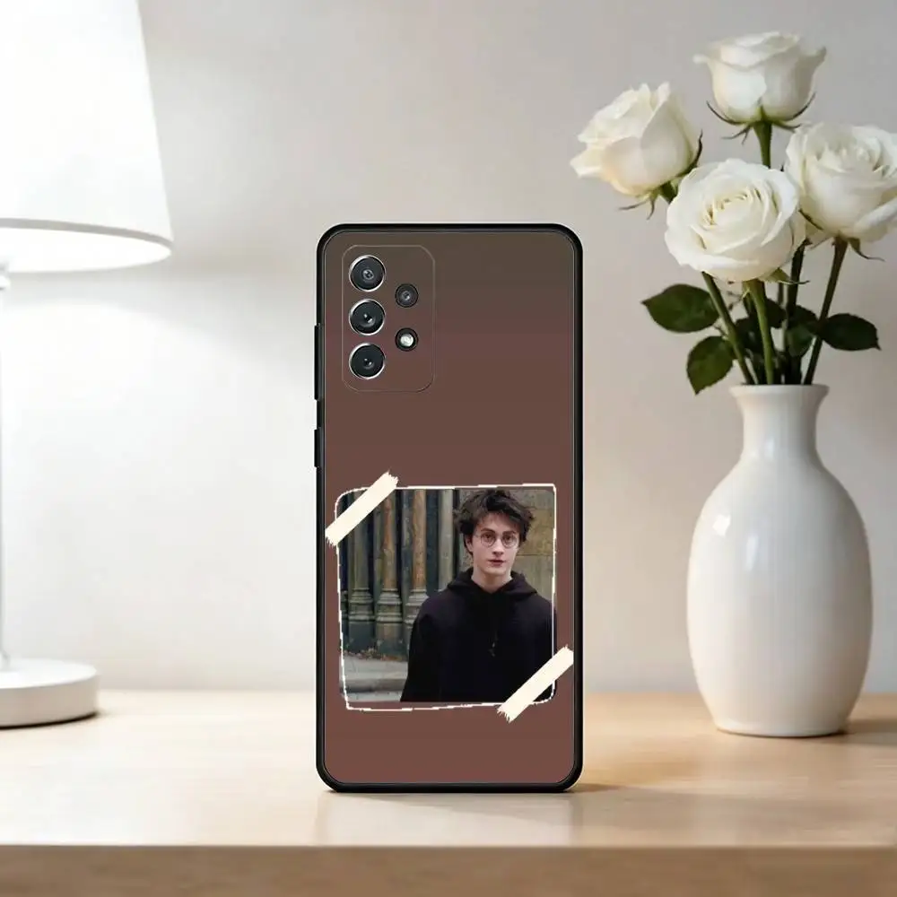 Фото Чехол для телефона с изображением актера Дэниела Рэдклиффа для Samsung S25, S24, S21, S22, S23, S30, Ultra, S20, Plus, FE, Lite, Note, 10, черный чехол №4