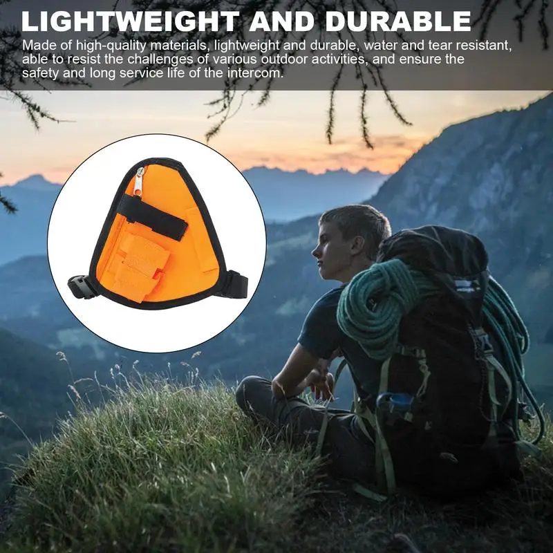 Сумка-портупея для радиоприемника регулируемая передняя сумка-кобура