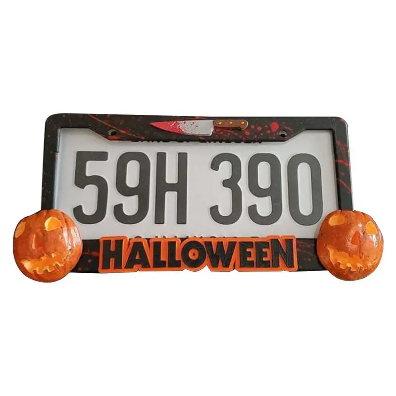 

Подставка для номерного знака на Хэллоуин из алюминиевого сплава