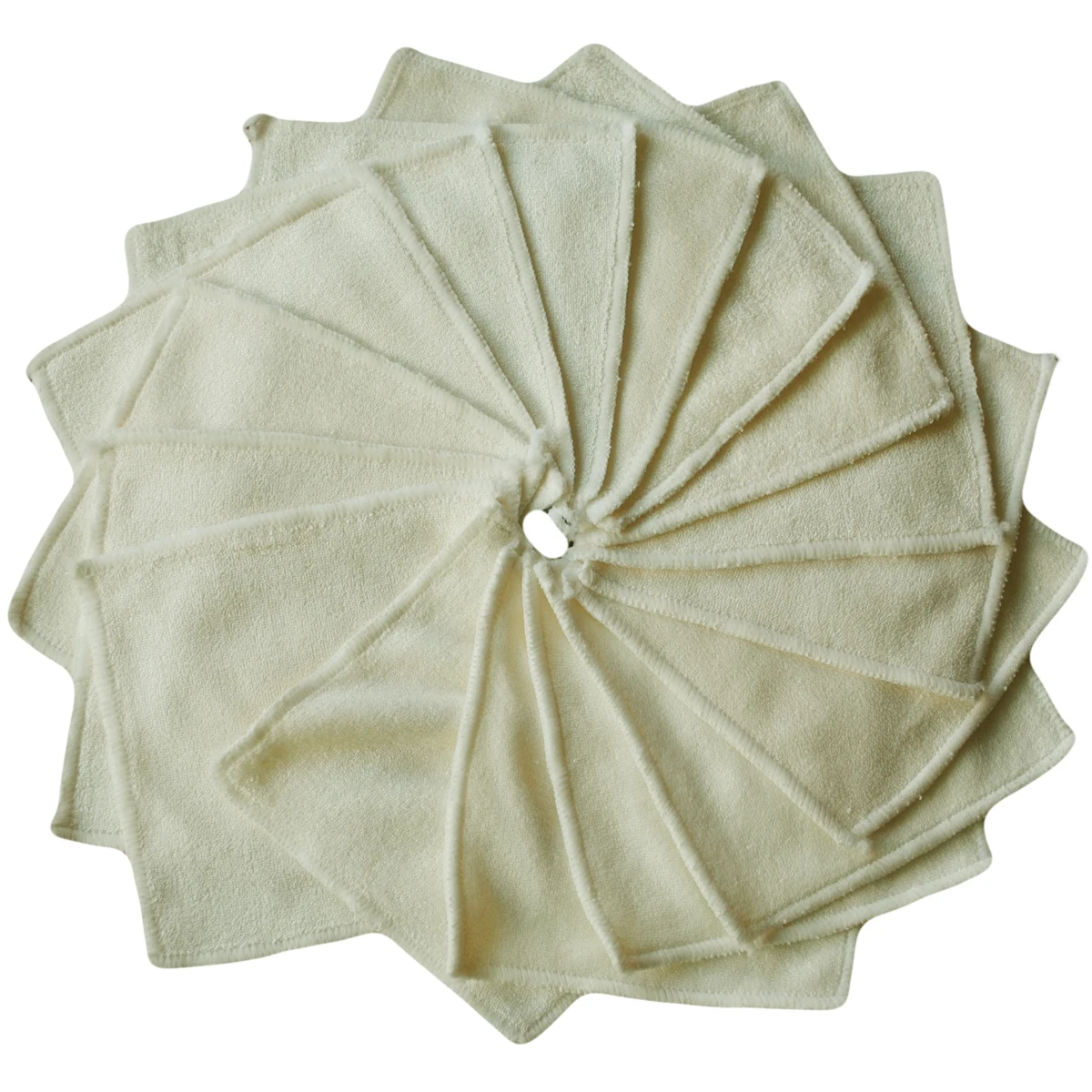 Салфетки из бамбука Alvababy многоразовые 12 х12 см шт./партия