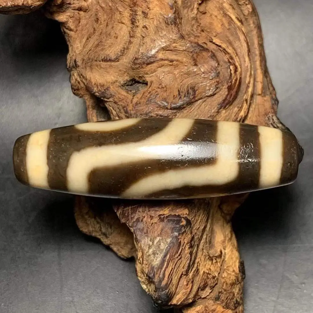 2-глазные бусины Tibentan Dzi два глаза древние каменные антикварные для