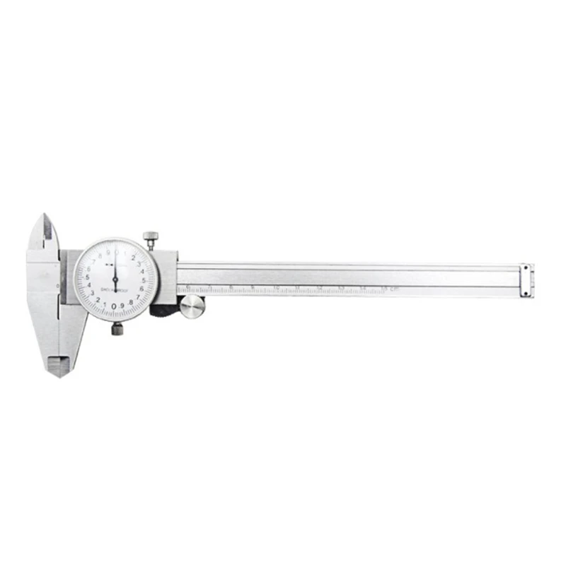 

Ходовой товар, штангенциркуль, 0-150 мм, точность 0,02 мм, циферблат, противоударный штангенциркуль, фотометрический измерительный инструмент