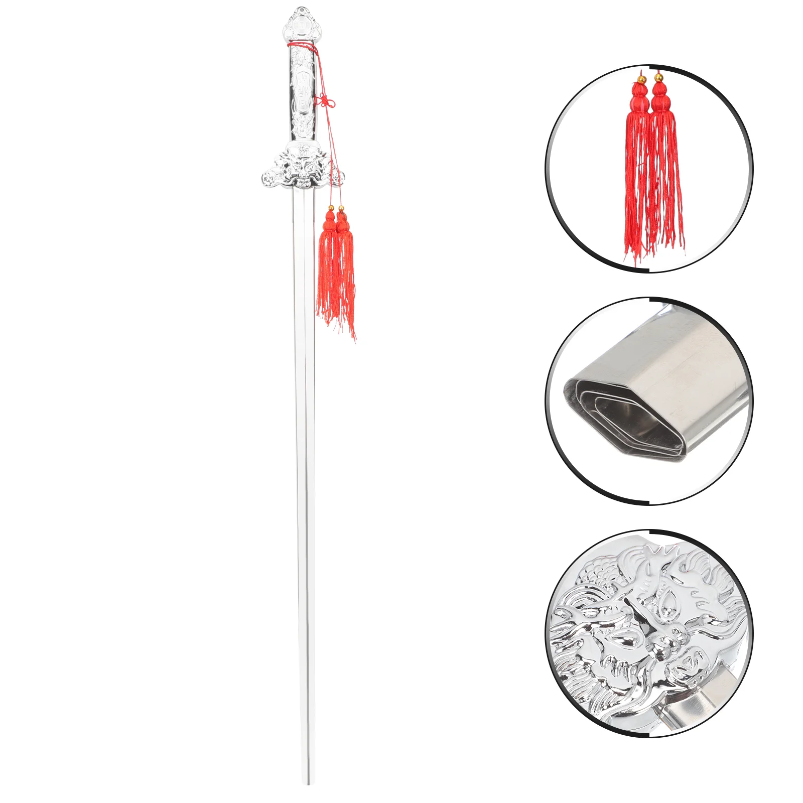 

Outdoor Toy Performance Exercise Swords Knights Toys Sports Plaything Toyss Hanfu Costume Accessory